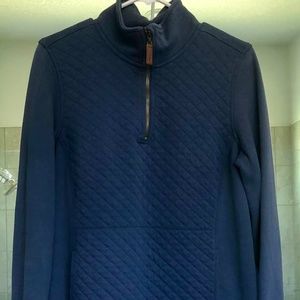 LL Bean Women’s Quilted Quarter Zip Pullover